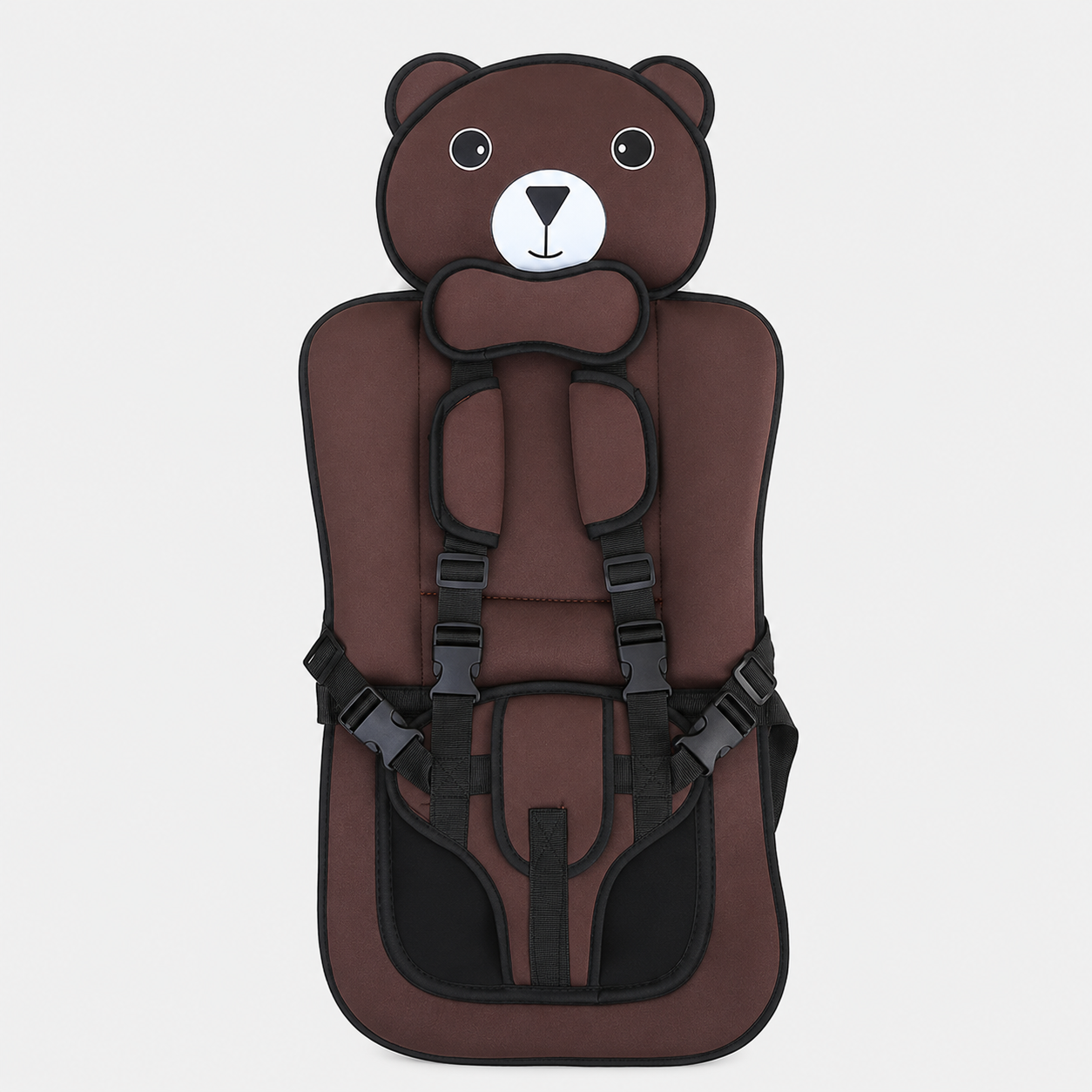 Cute Bear Child Seat Cushion with Adjustable Straps