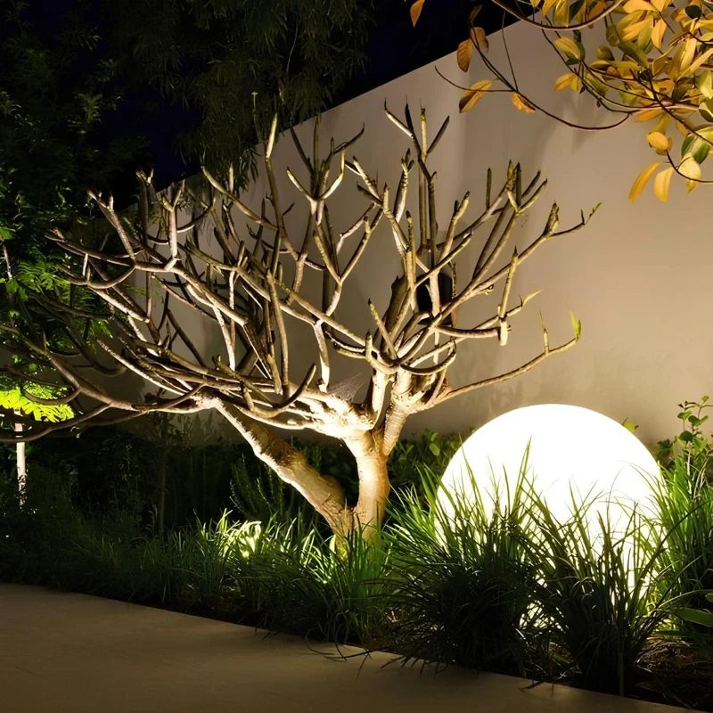 Modern Color-Changing Sphere LED Outdoor Lights for Garden and Patio
