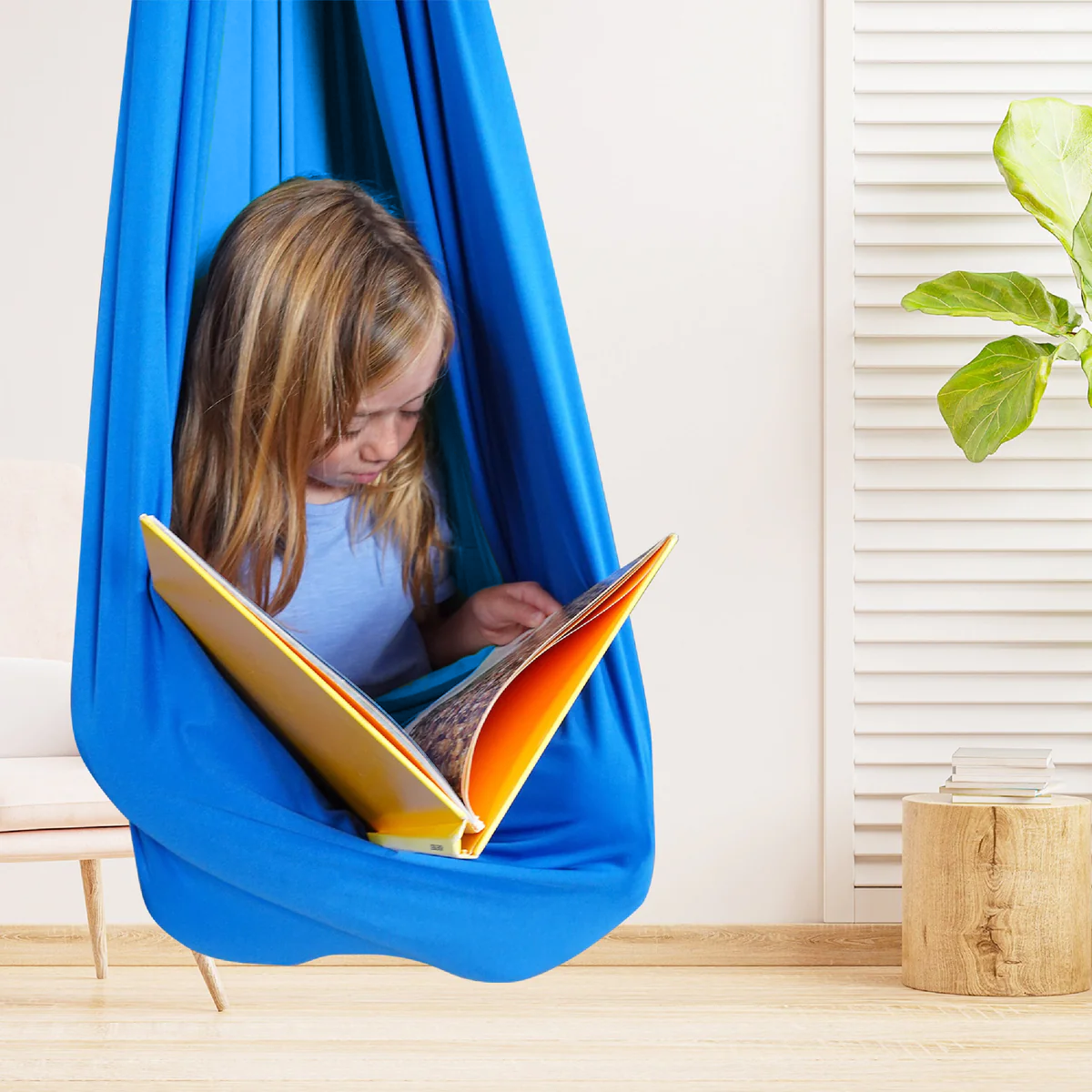 Cocoon Organic Cotton Sensory Swing for Kids