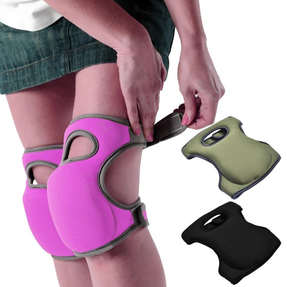 Adjustable Gardening Knee Pads for Comfort & Protection