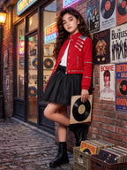Girls 3 Piece Pop Star Costume