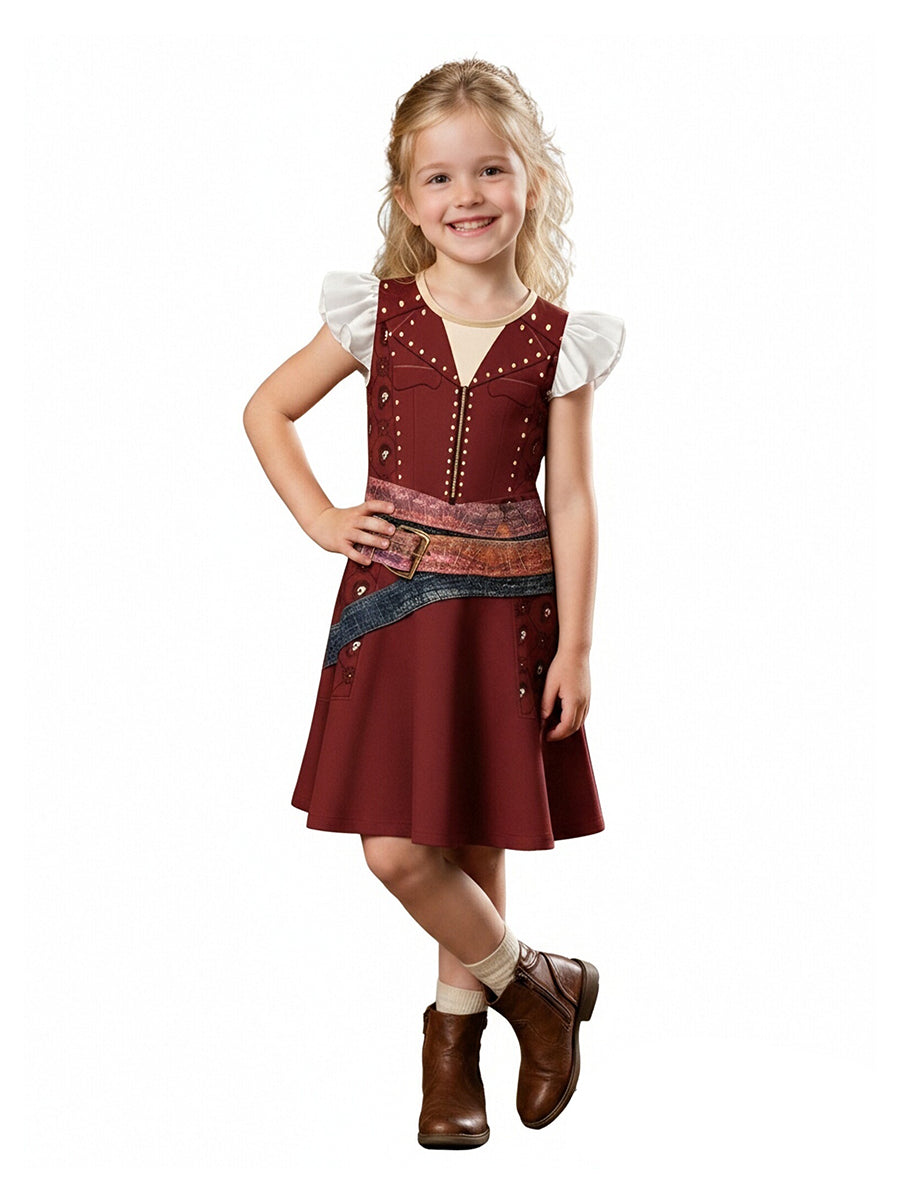 Girls Pirate Cosplay Dress - Image 4