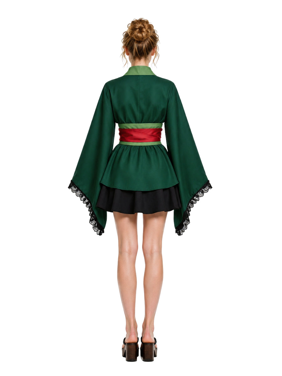Women 3 Piece Kimono Cosplay Costume - Image 3