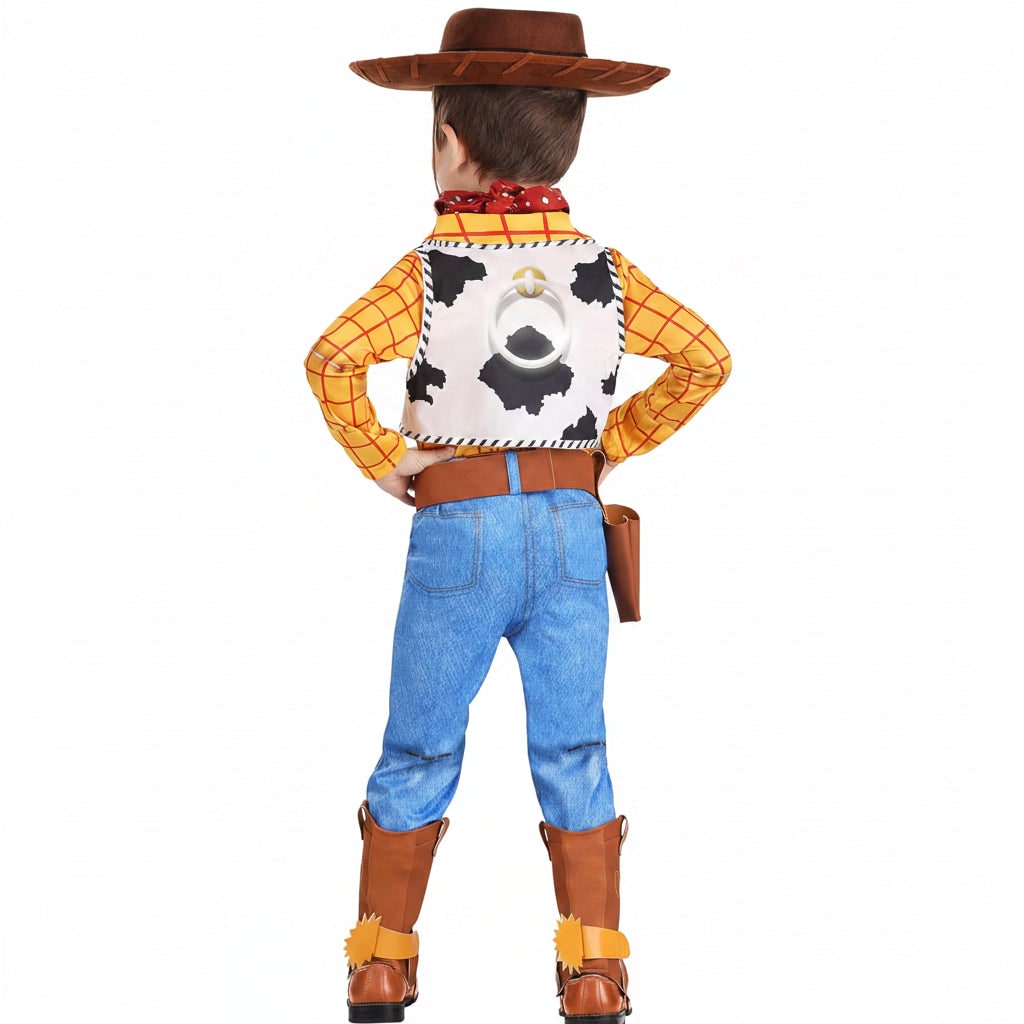 Halloween Costumes Kids Cowboy Outfit Set - Image 6