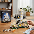 Halloween Toy Haunted House Brick Building Set Model - Image 2