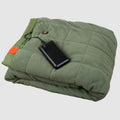 Quilted Fleece Cordless Heated Blanket - Image 2