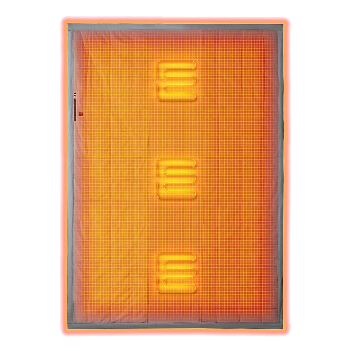 Quilted Fleece Cordless Heated Blanket - Image 5