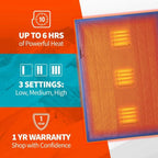 Quilted Fleece Cordless Heated Blanket - Image 6