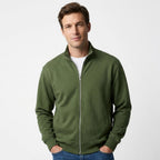 Mens Knit Cardigan Sweater Full Zip - Image 12