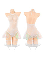 Women Lace Bride Cosplay Lingerie Set - Image 10