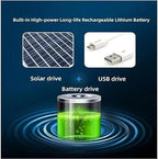 Men Sun Hat Solar Powered Cooling Fans with Wide Brim Protection