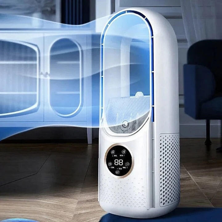 Bladeless Portable Air Conditioner Compact Quiet Cooling Unit