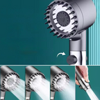 High Pressure Shower Head with 9-Stage Water Filtration