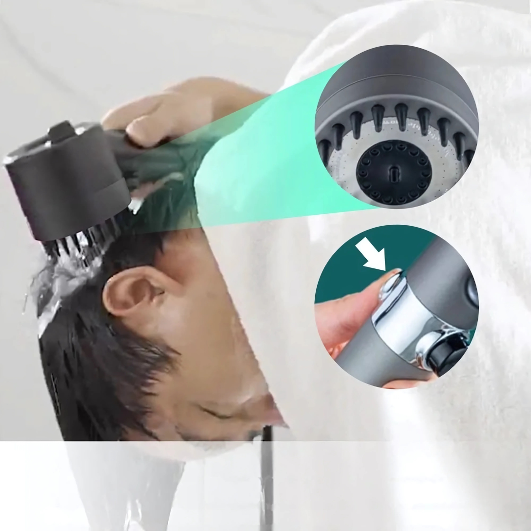 High Pressure Shower Head with 9-Stage Water Filtration