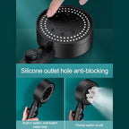 Universal High Pressure Shower Head with Hose and 5 Spray Settings - Image 2