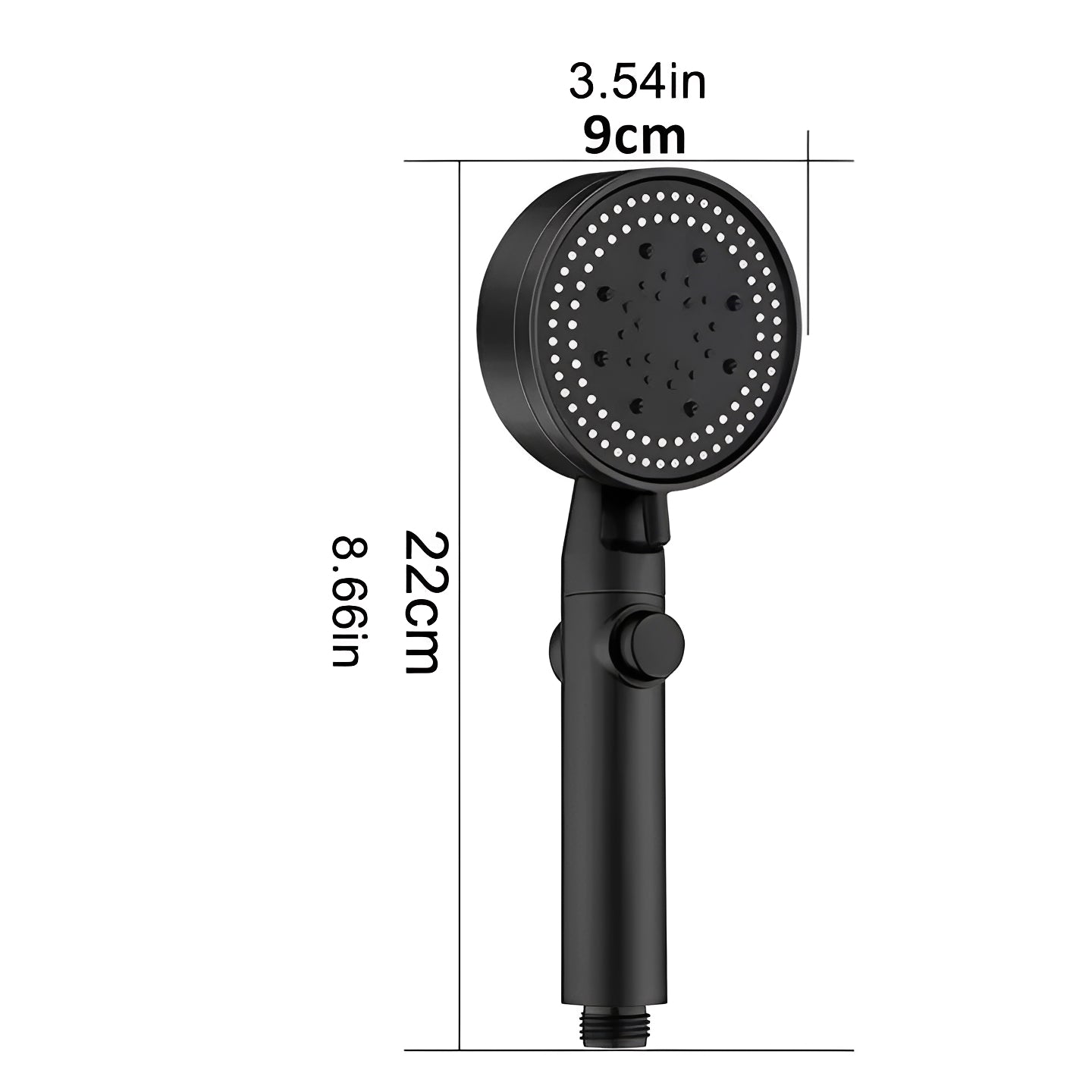 Universal High Pressure Shower Head with Hose and 5 Spray Settings - Image 7