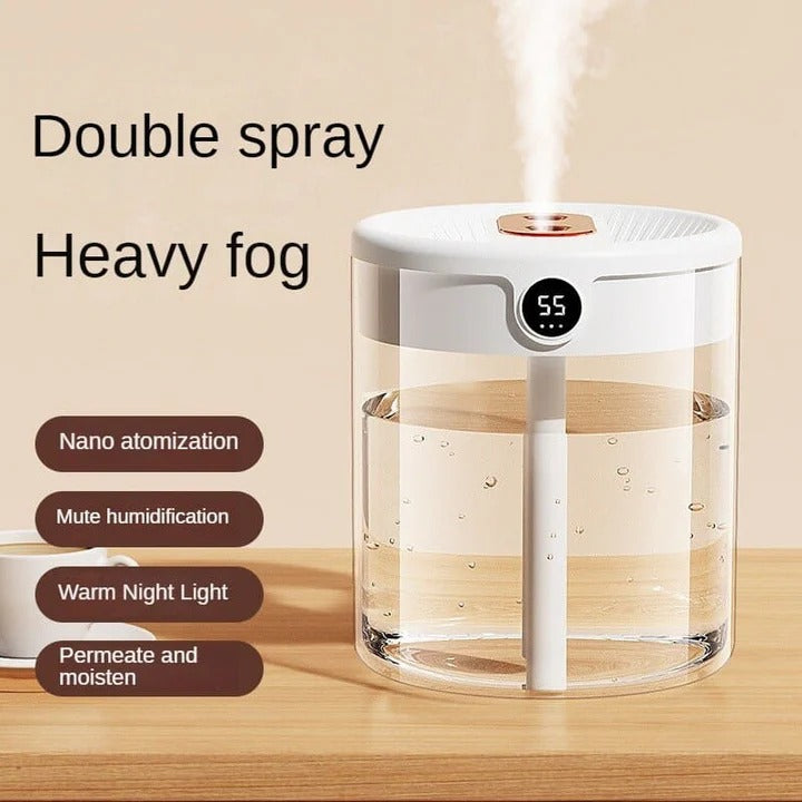 Air Humidifier, Ultrasonic Cool Mist Maker and Whisper Quiet Operation - Image 2
