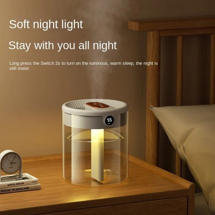 Air Humidifier, Ultrasonic Cool Mist Maker and Whisper Quiet Operation - Image 3