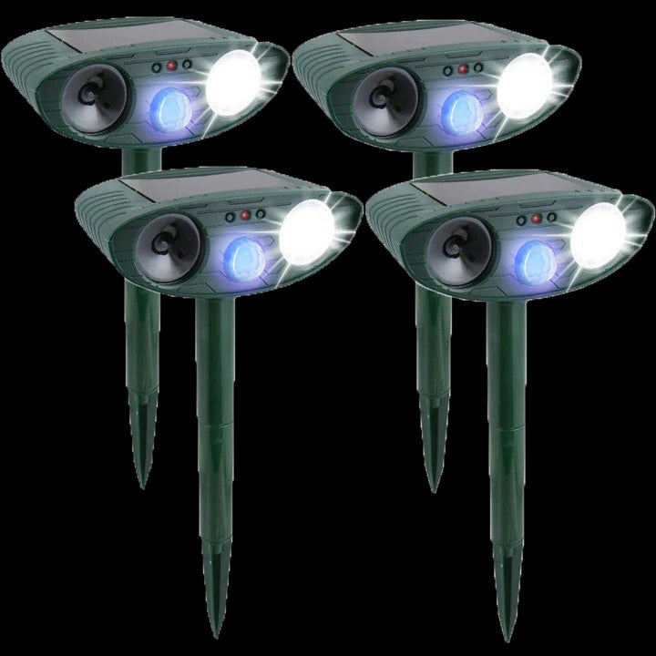 Ultrasonic Garden Repeller Solar Powered Animal Deterrent