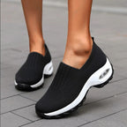 Women Slip-On Support Shoes Cushioned Comfort for Daily Wear