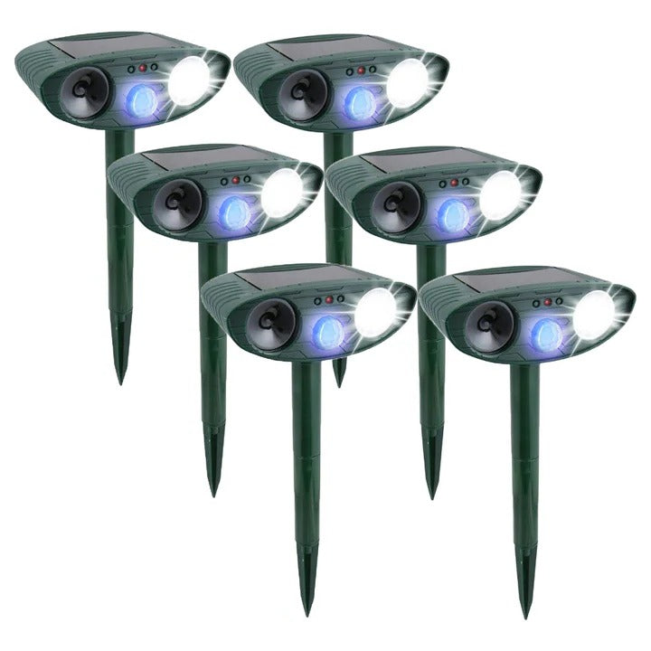 Ultrasonic Garden Repeller Solar Powered Animal Deterrent