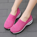 Women Slip-On Support Shoes Cushioned Comfort for Daily Wear