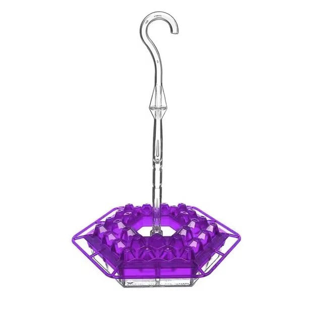 Hummingbird Feeder with Ant Moat Outdoor Hanging Garden Feeder