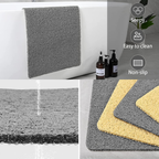 Non Slip Bathroom Shower Mat Anti-Slip Quick-Drain Support