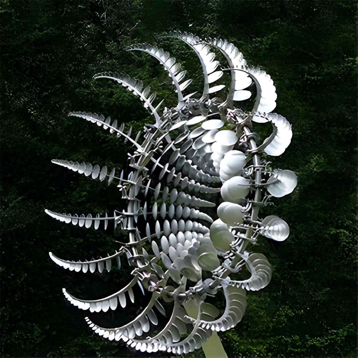 Outdoor Windmill Spinner Kinetic Garden Decoration with Dual Motion