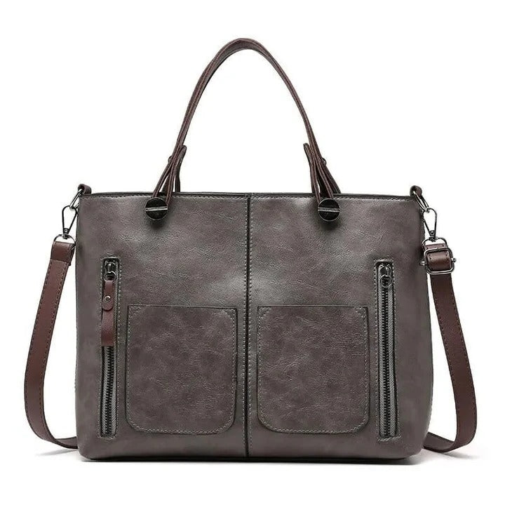 Women’s Structured Handbag Elegant Everyday Bag for Work and Travel