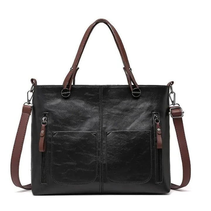 Women’s Structured Handbag Elegant Everyday Bag for Work and Travel