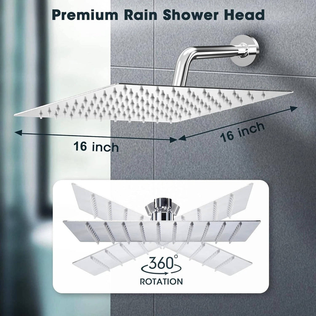 16 inch Large Rain Ceiling Shower Head - Image 4