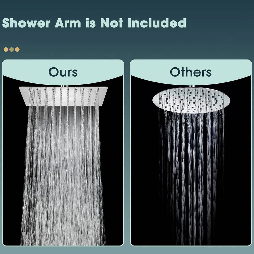 16 inch Large Rain Ceiling Shower Head - Image 3