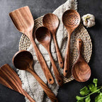 Eco‑Friendly Cooking Utensils Set Safe for Non‑Stick Cookware
