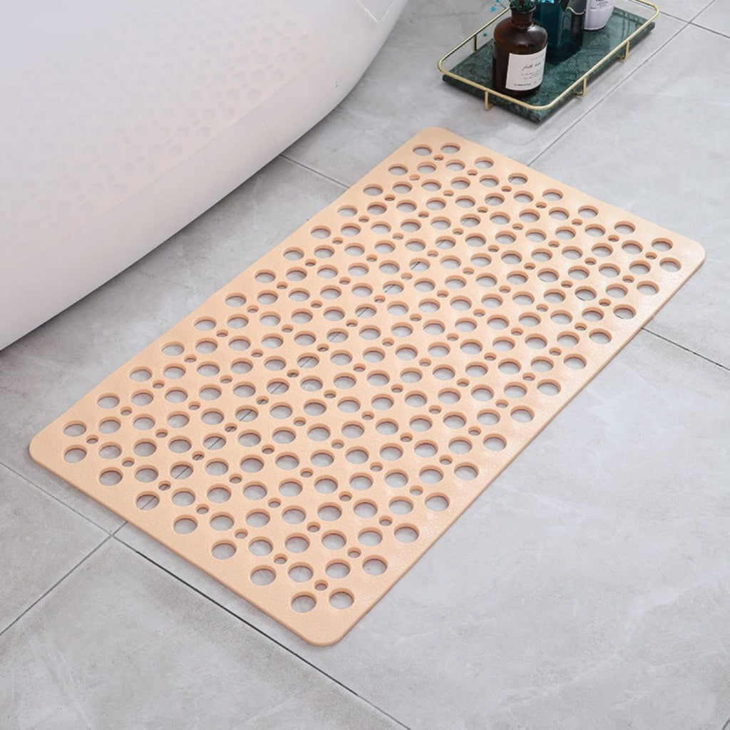 Hygienic PVC Shower Mat with Drainage Design