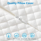 Comfort Sleep Pillow Dual Height & Breathable Cover