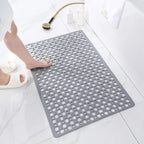 Hygienic PVC Shower Mat with Drainage Design