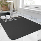 Quick Dry Counter Mat Fast Dish Drying in Minutes