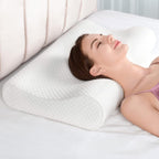 Comfort Sleep Pillow Dual Height & Breathable Cover