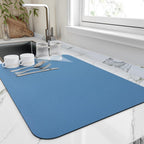 Quick Dry Counter Mat Fast Dish Drying in Minutes