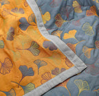 Nature‑Inspired Quilt Stylish Reversible Throw for Home Comfort