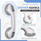 Secure Bathroom Grab Bar Non‑Slip Suction Safety Handle