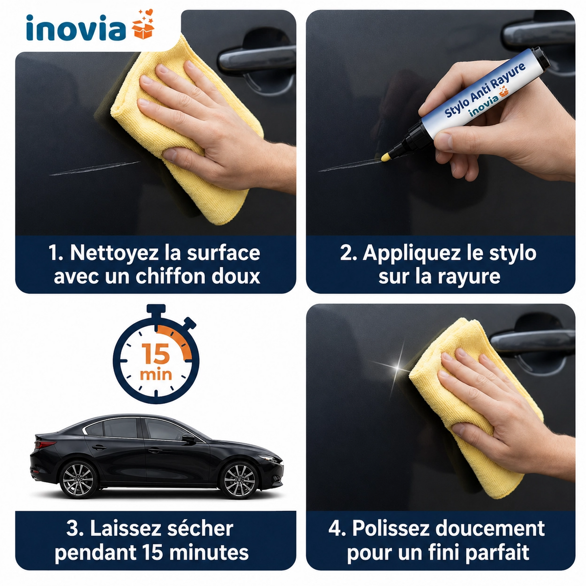 Car Scratch Remover Pen Clear Coat Sealer - Image 3