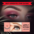 Reusable Self-Adhesive False Eyelashes Quick Application Natural Look