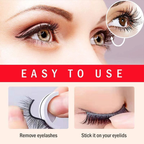 Reusable Self-Adhesive False Eyelashes Quick Application Natural Look