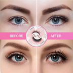 Reusable Self-Adhesive False Eyelashes Quick Application Natural Look