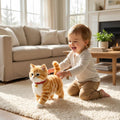 Plush Robot Cat Toy Walking Meowing