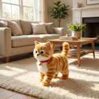 Plush Robot Cat Toy Walking Meowing - Image 3