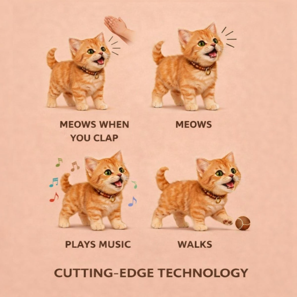 Plush Robot Cat Toy Walking Meowing - Image 6