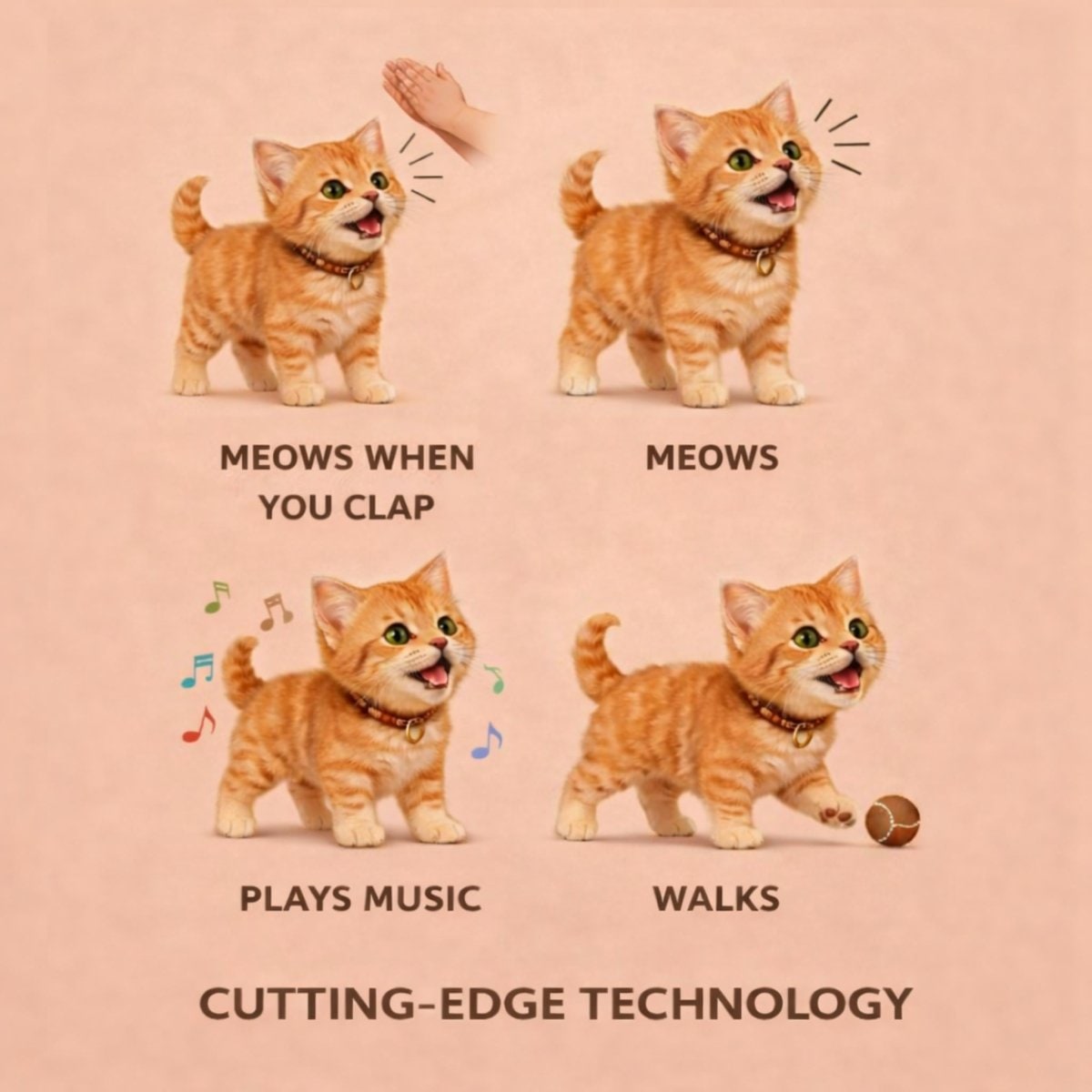 Plush Robot Cat Toy Walking Meowing - Image 6